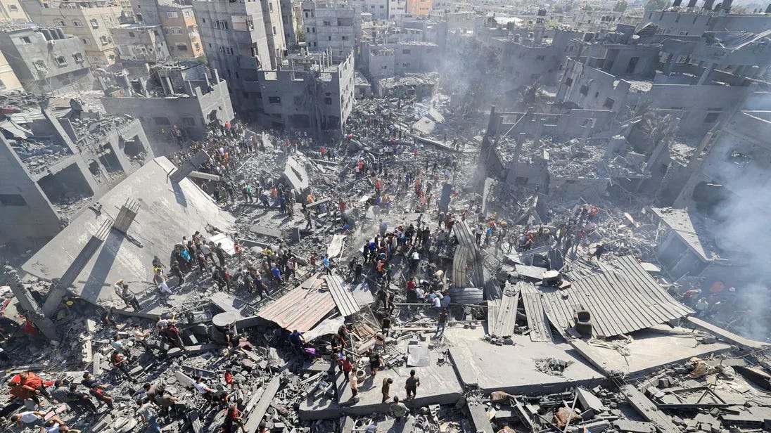 From Precision to Annihilation? Explosive density and the legal black hole of Gaza