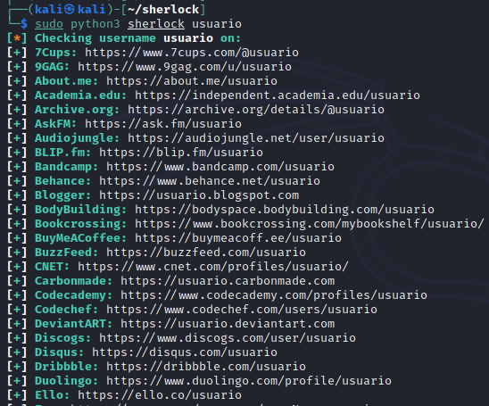 How to Hunt Down Social Media Accounts by Usernames with Sherlock « Null  Byte :: WonderHowTo
