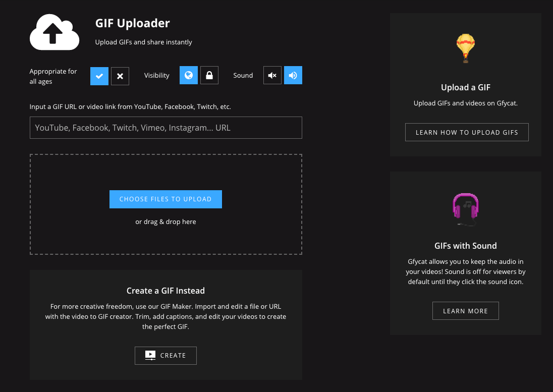 Introducing GIFs with Sound. The team at Gfycat is thrilled to