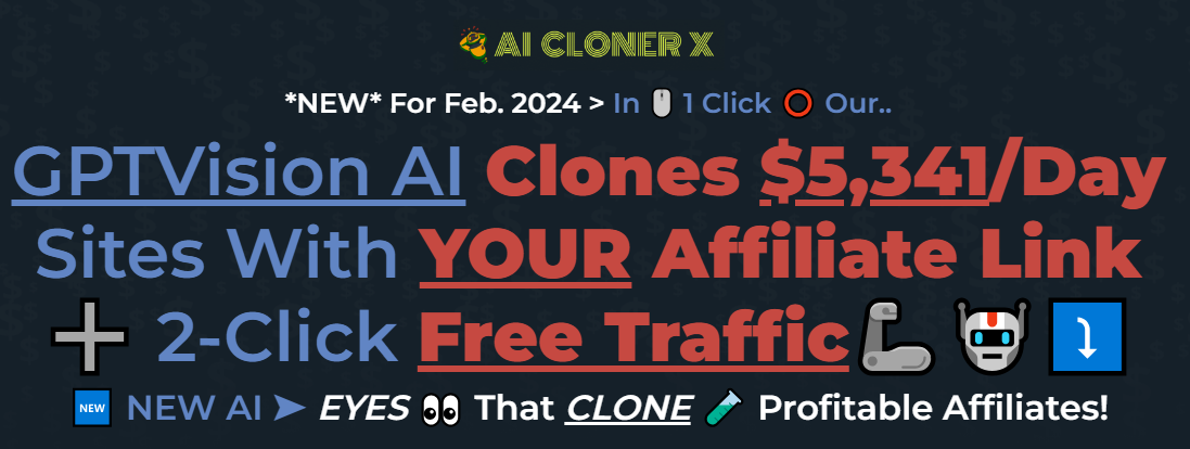 AI Cloner X Review: Combining GPT-4 Vision AI to clone profitable ...