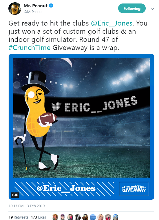 Things Get Heated in The Roast of MR. PEANUT® Game Day Ad