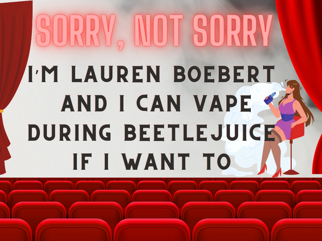 Lauren Boebert Apologizes For Vaping and Groping During Family-Friendly  Performance | by Amy Sea | Bad Dog — The Apology Pub | Medium