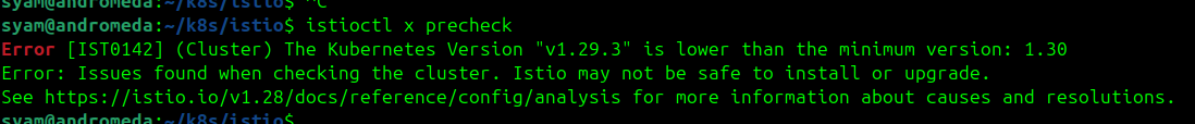 Kubernetes upgrade from an old version — 1.29 to 1.35