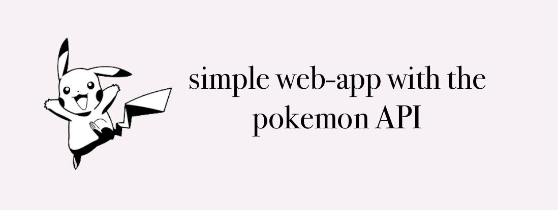 My favorite Pokemon — Personal web page 1.0.0 documentation