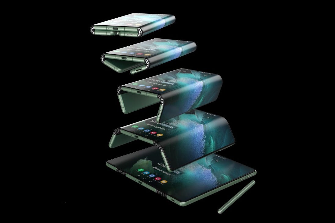 Why were the foldable display Gadgets not purchased?