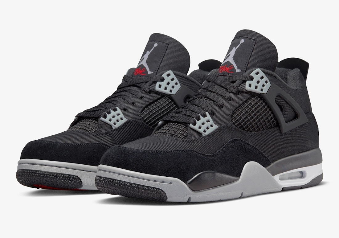 👟The Nike Air Jordan 4 Canvas Black — Drops October 1st for $270 CAD | by  TheNorthCop | TheNorthCop | Medium