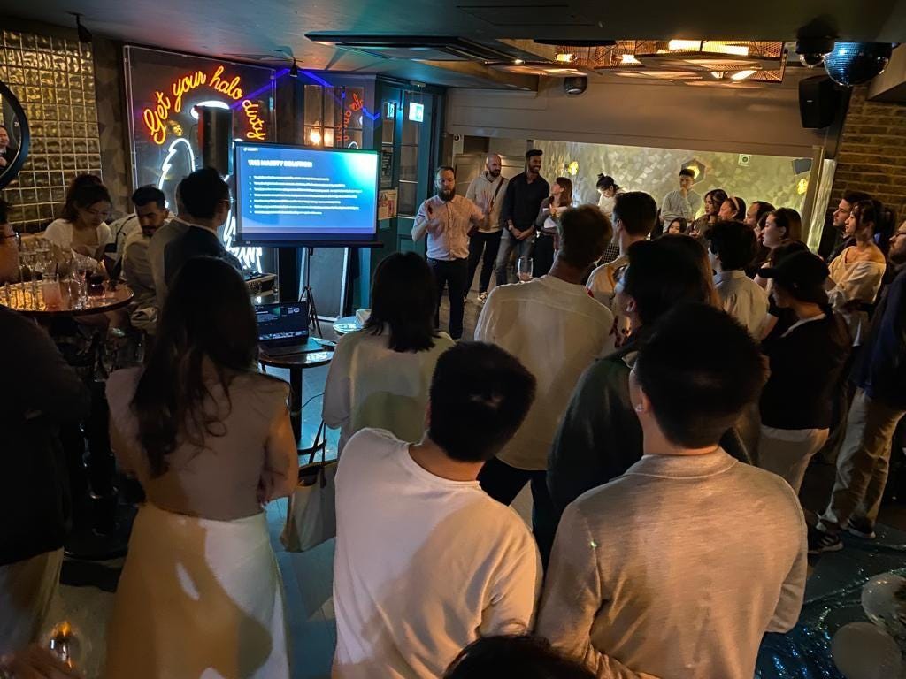 Maxity's head of development are presenting about Maxity