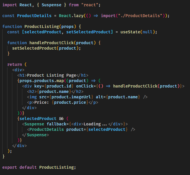 React Lazy Load 예시