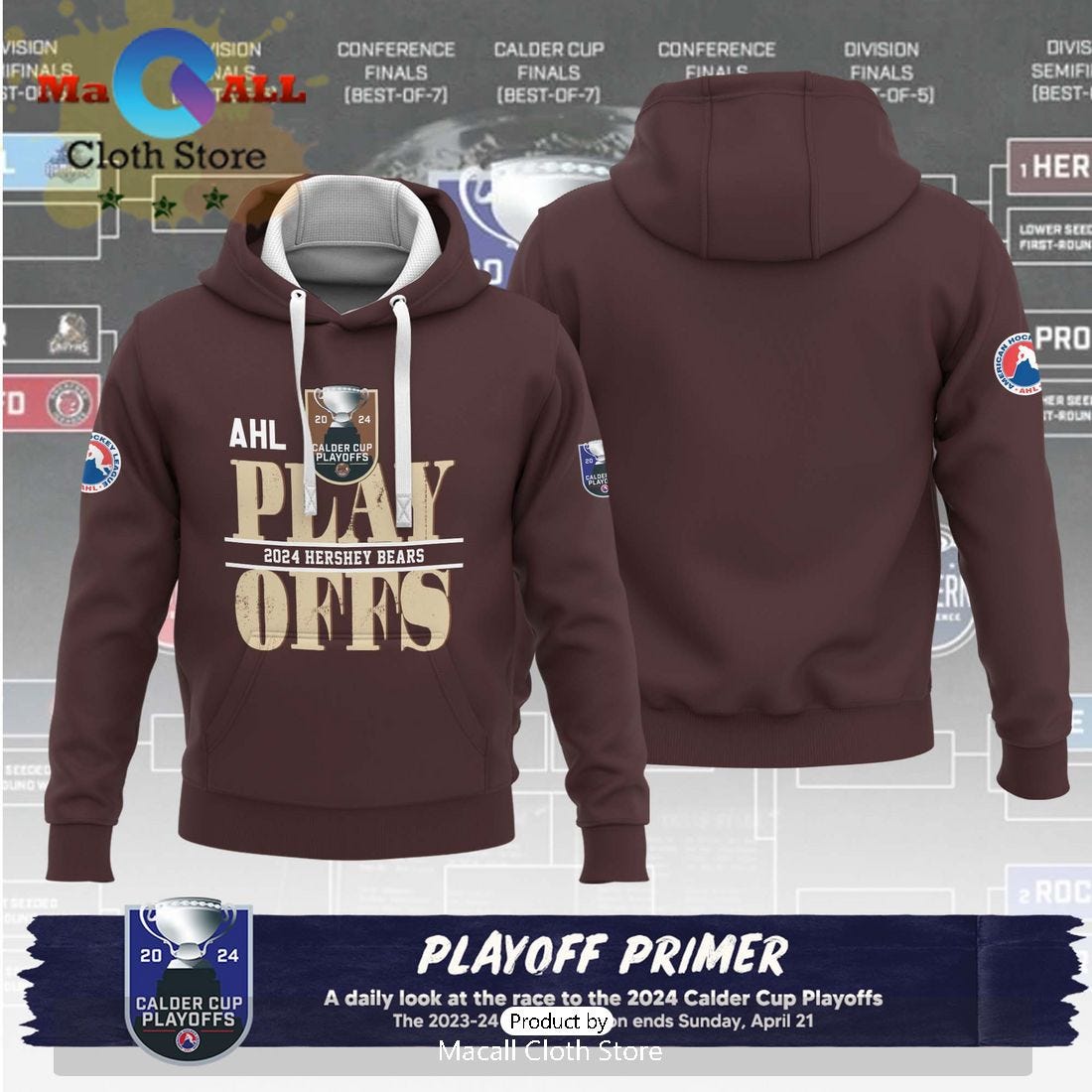 Introducing Our Latest Arrival Personalized AHL Hershey Bears Playoffs