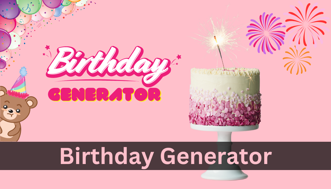 Free Online Random Birthday Generator and Age | by Pakainfo.com | Jan ...