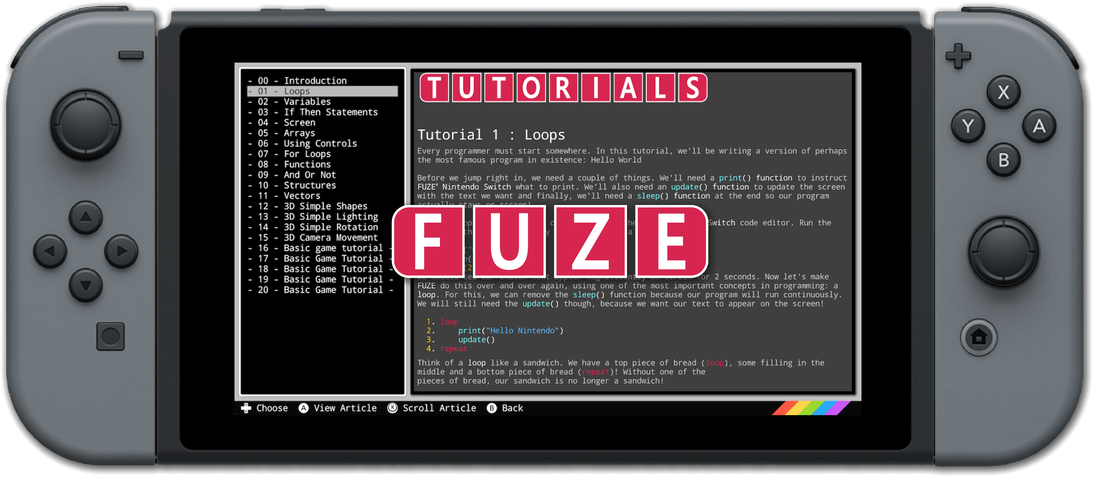 Introduction to FUZE4 on Nintendo Switch | by Peter Wassell | Medium