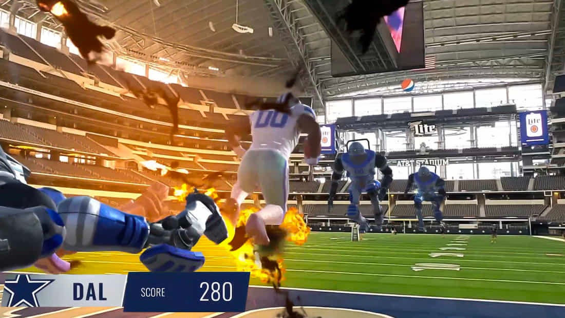 Bringing Dallas Cowboys Players and Fans Together with Augmented