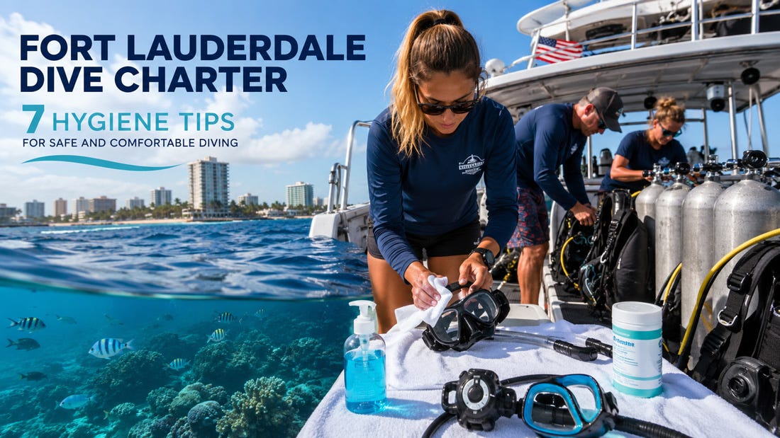 Fort Lauderdale dive charter: 7 Hygiene Tips for Safe and Comfortable Diving