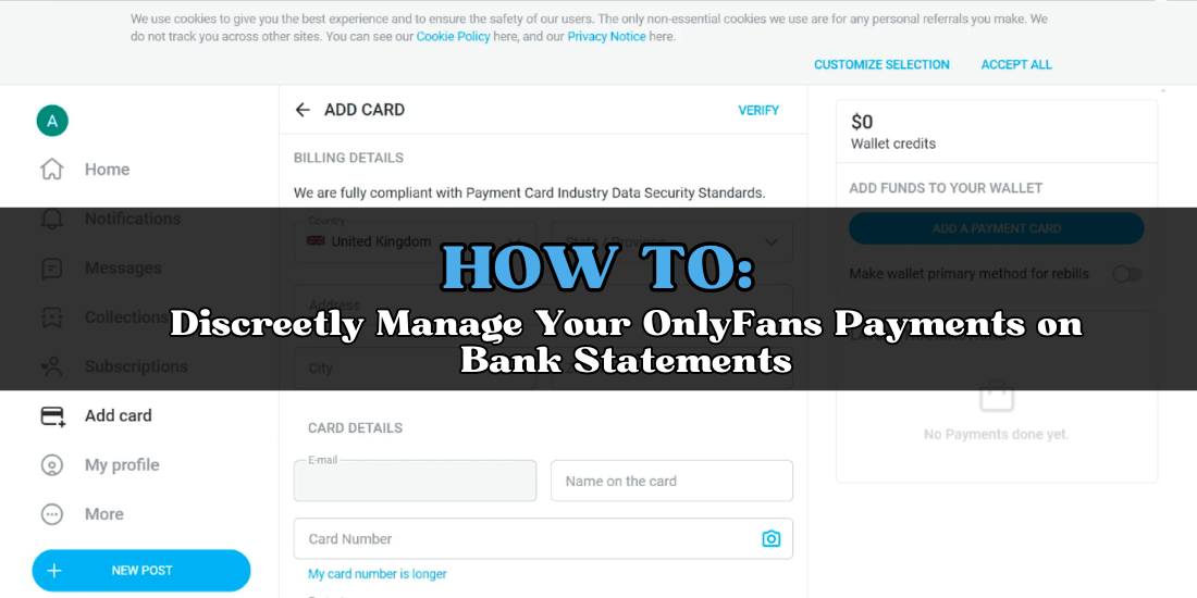 How to Hide OnlyFans Payment on Credit Card Bank Statement to Protect Privacy Medium