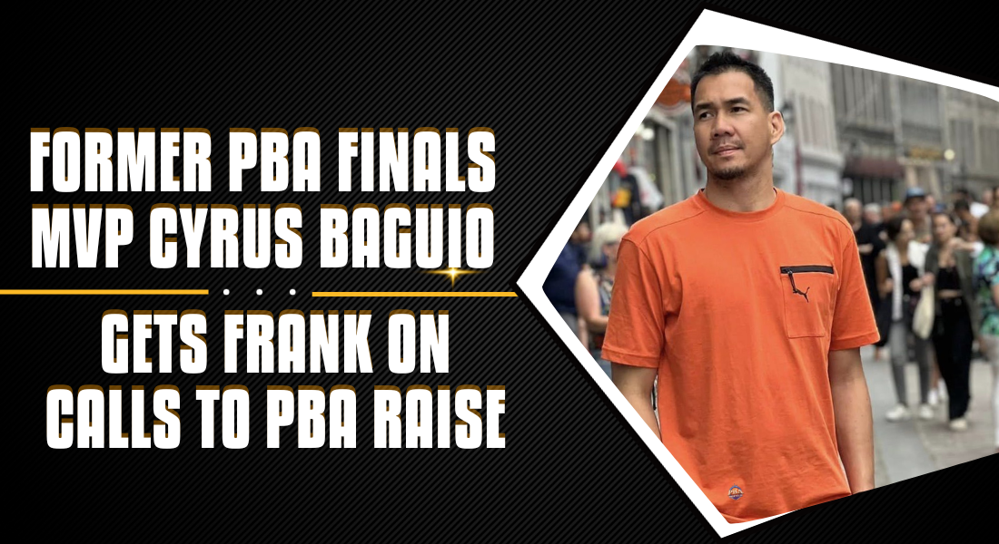 Cyrus Baguio Demands for a Salary Increase in PBA Medium