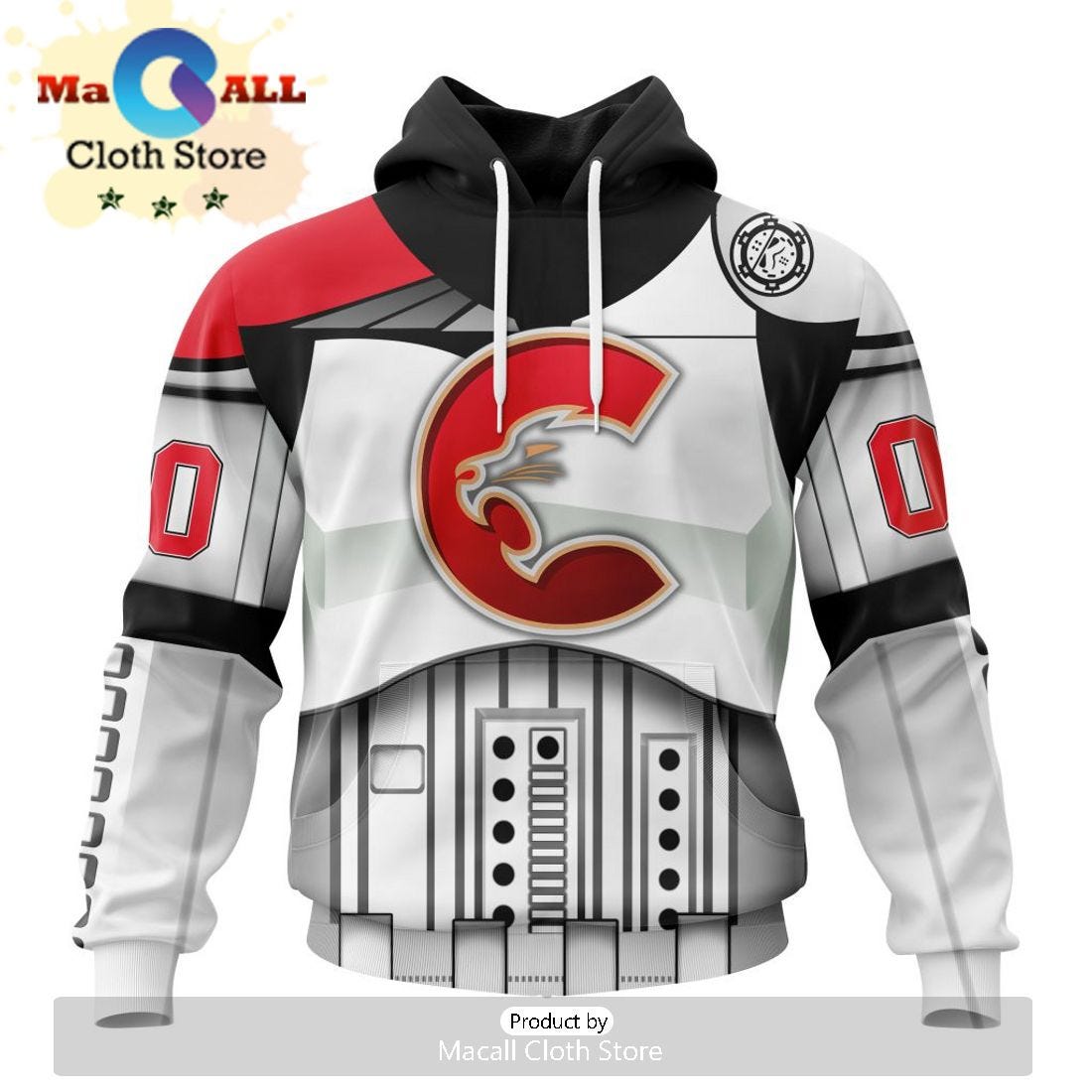 Introducing Our Custom Prince George Cougars Specialized Stormtrooper Design Kits Version Hoodie