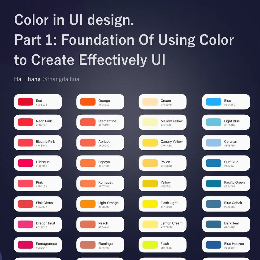 A world of color options in Adobe graphic design apps
