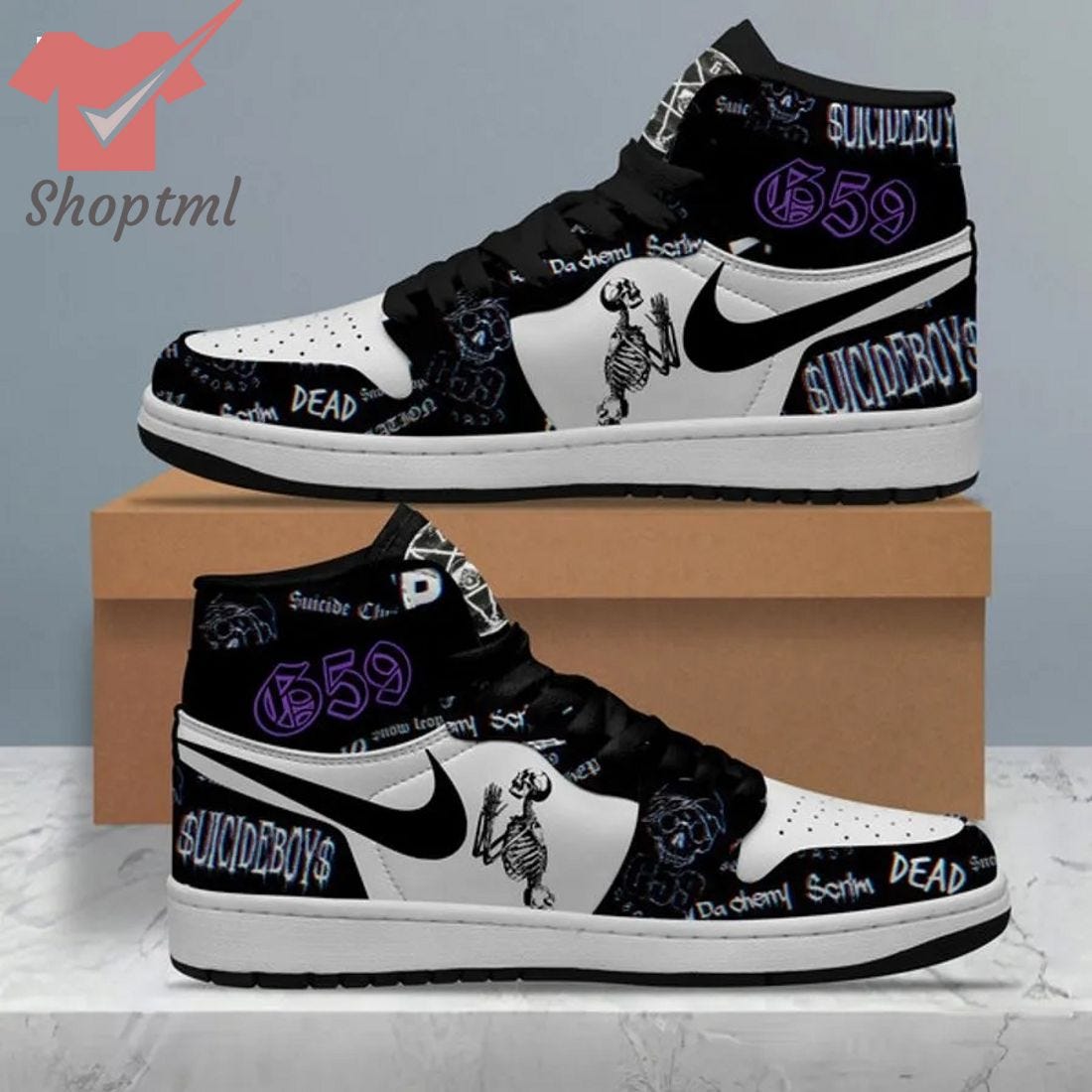 Elevate Your Style with Suicideboys Air Jordan 1 Sneaker Shoes: A ...