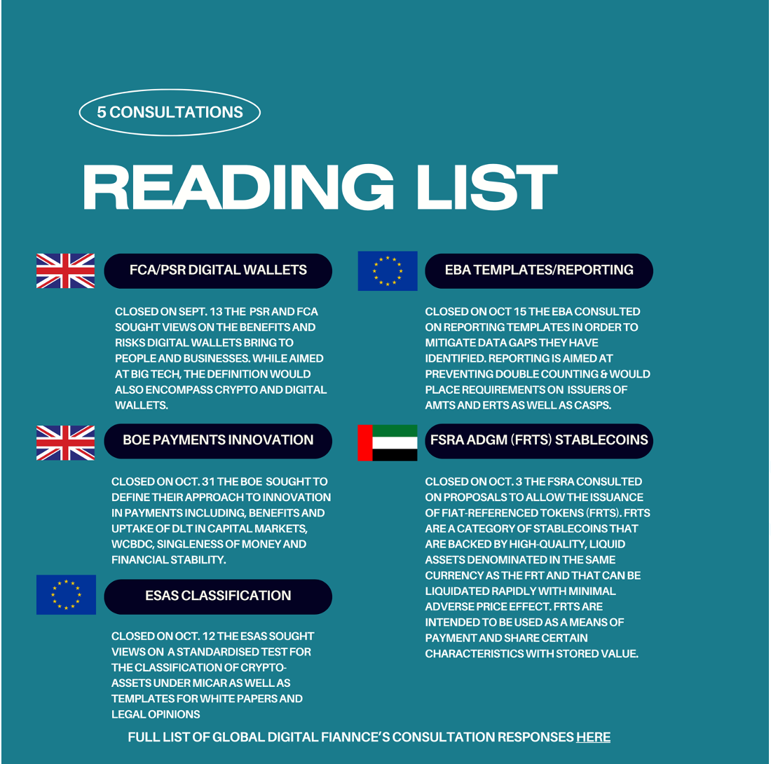Five consultations in the digital finance world to be reading this autumn |  by Jonny Fry | Coinmonks | Medium