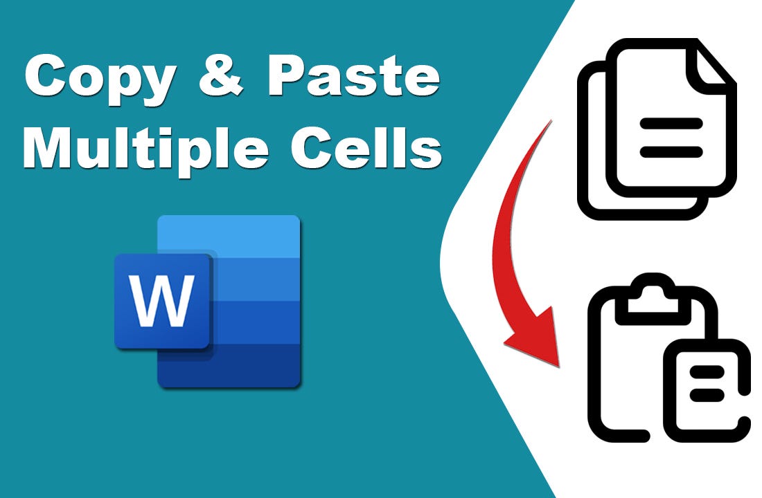 How To Copy And Paste Multiple Cells In Microsoft Word Shapon Shekh how-to-copy-and-paste-multiple-cells-in-microsoft-word-shapon-shekh