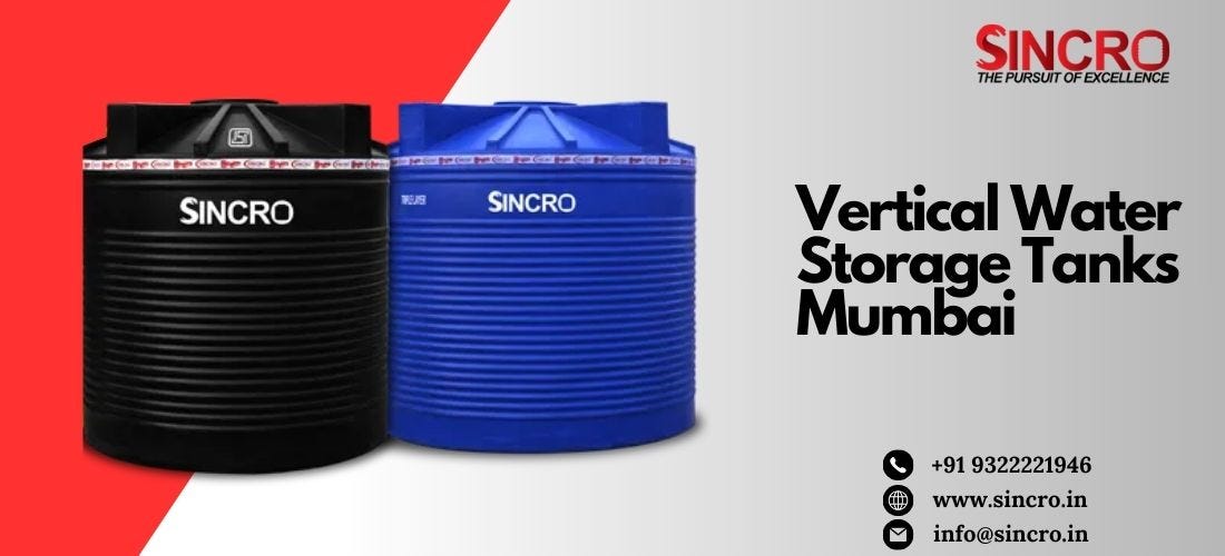 Smart & Space-Saving: The Rise of Vertical Water Storage Tanks