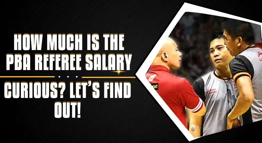 How much is the PBA Referee's Salary? Medium