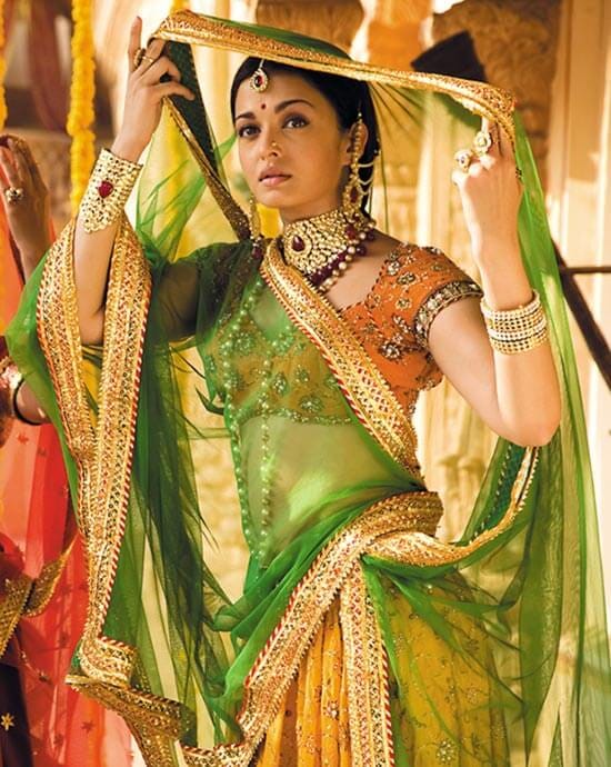 Jodha style sale bride