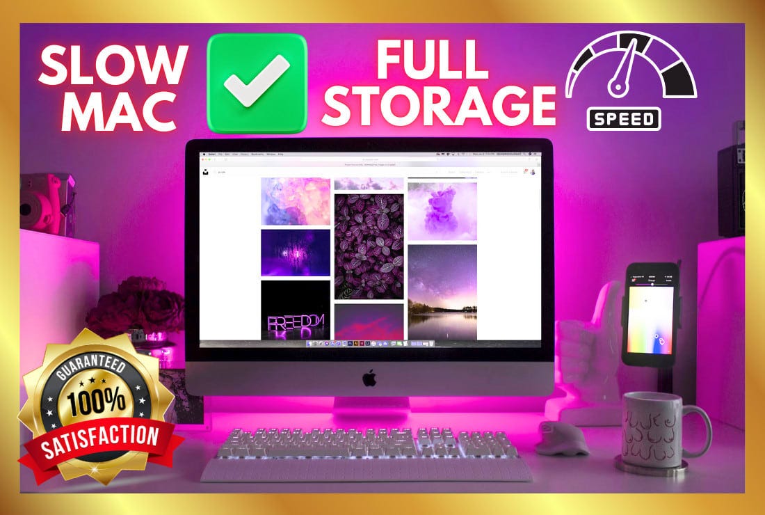 We Will Clean, Speed Up Slow Apple Laptop, macOS, MacBook Pro Performance Optimization