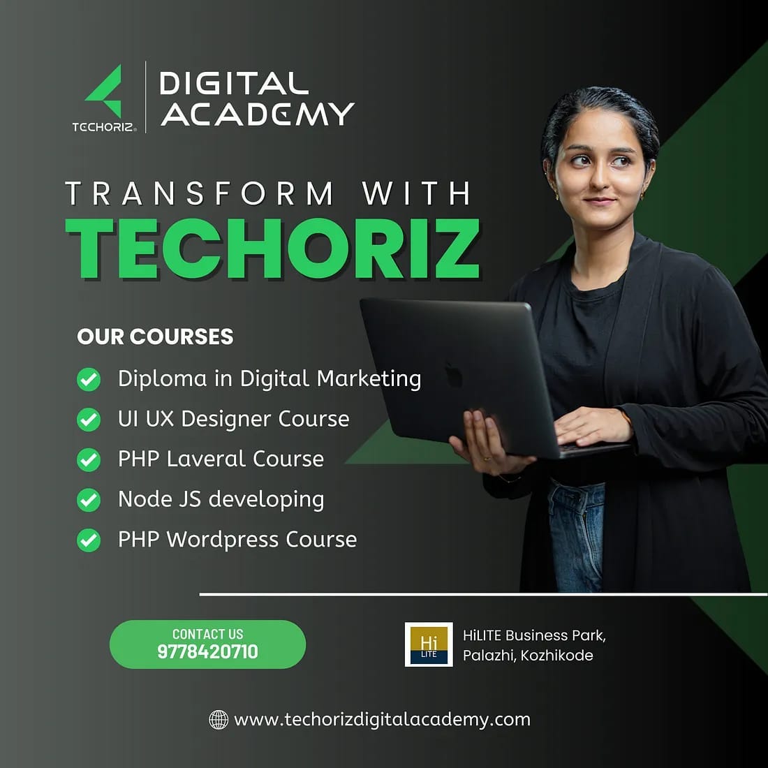 Best Digital Academy In Calicut — Techoriz Digital Academy by Asnad