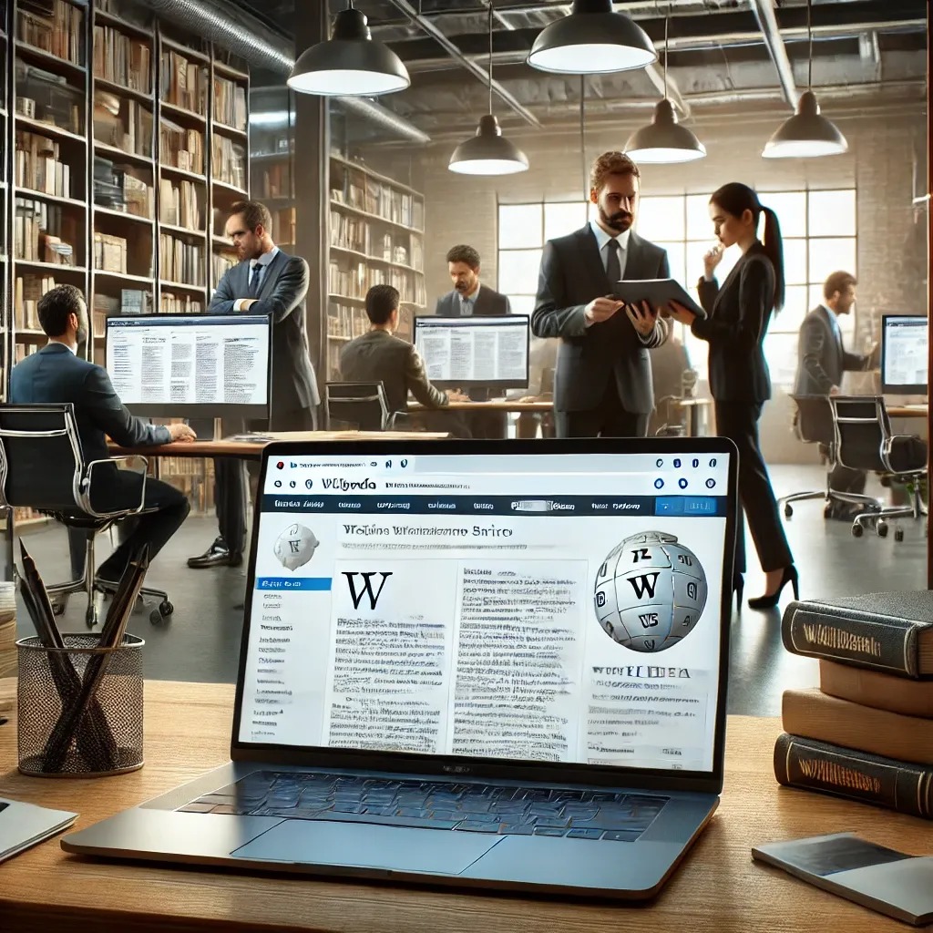 Wikipedia interface