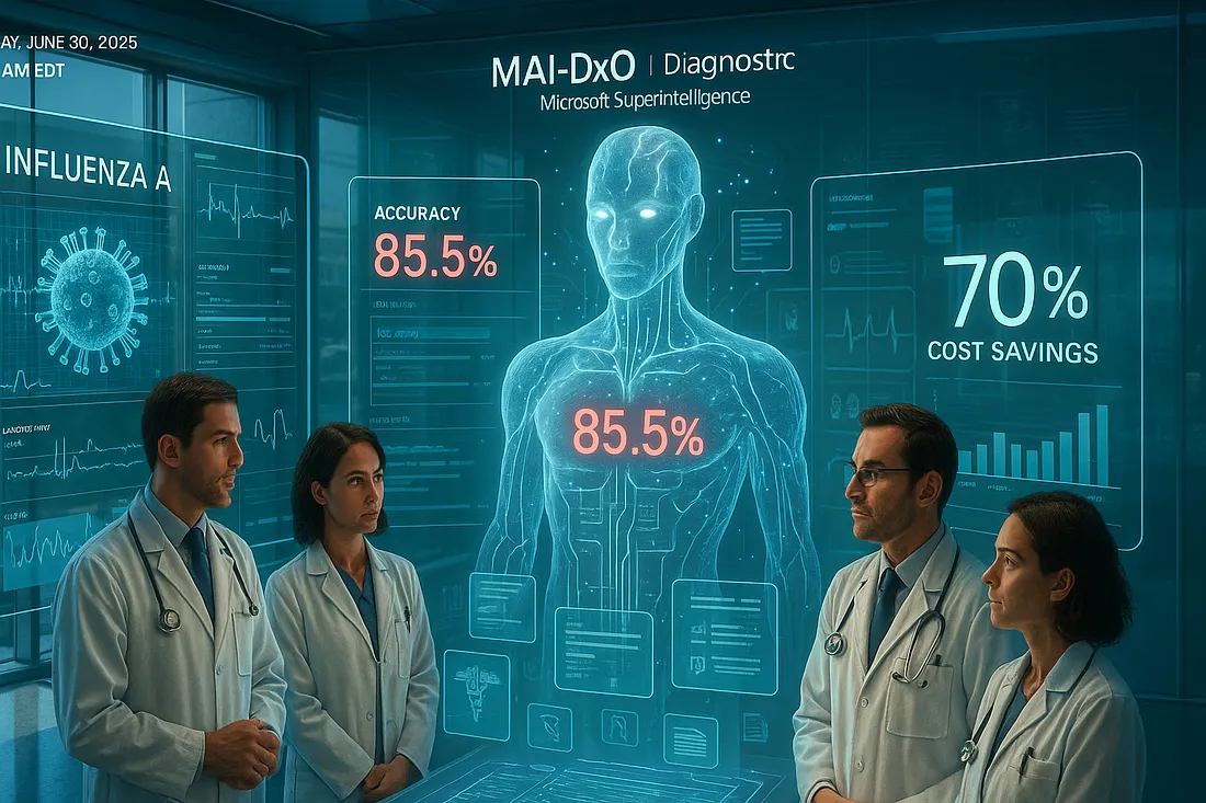 Revolutionizing Patient Diagnosis with Microsoft's AI Diagnostic Orchestrator