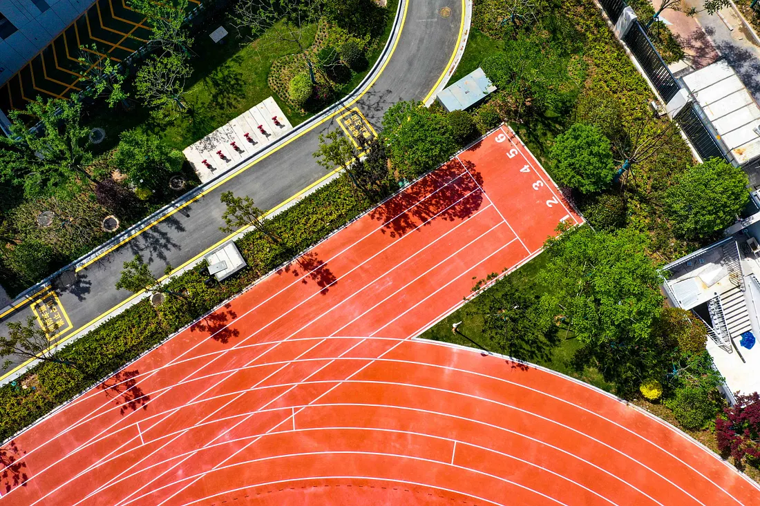 JRACE prefabricated running track