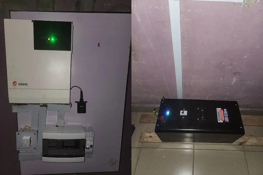 Former inverter setup