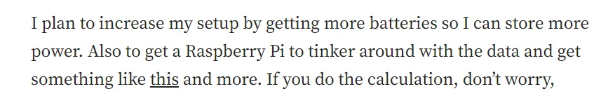 Excerpts from Renewable Energy Rabbit Hole I