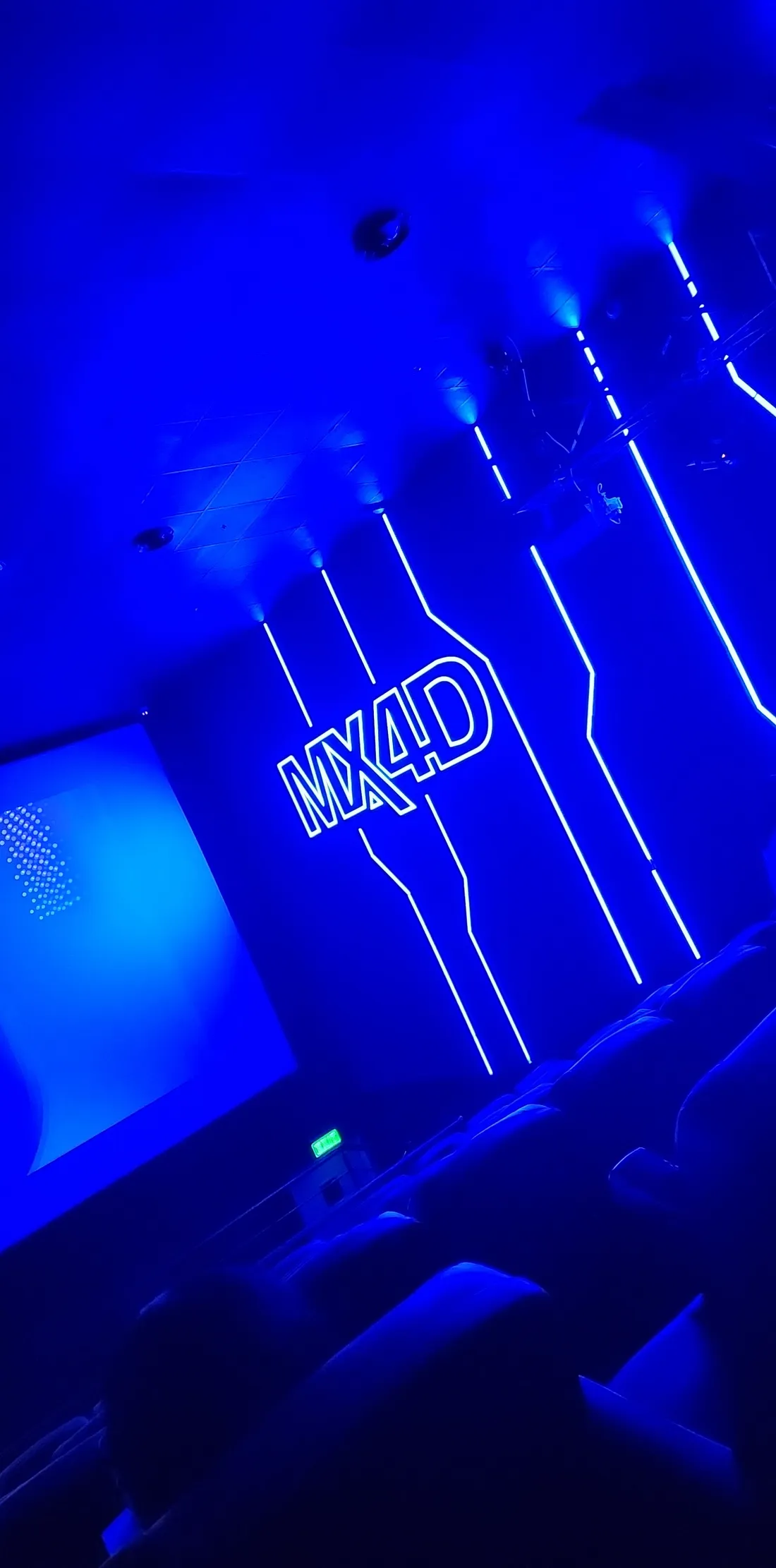 The MX4D theatre