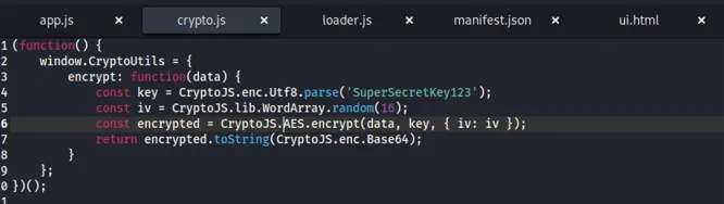 crypto.js code
