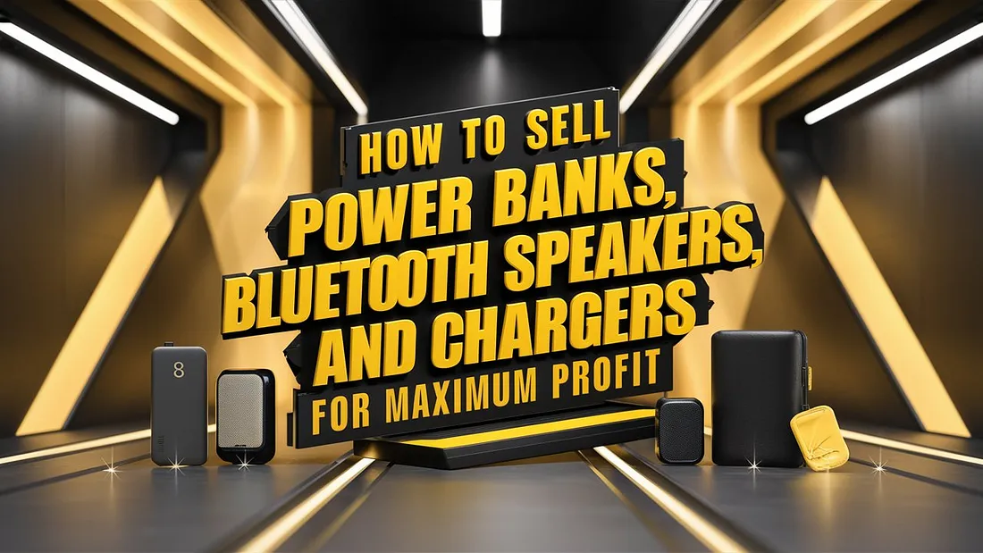 How to Sell Power Banks, Bluetooth Speakers, and Chargers for Maximum Profit