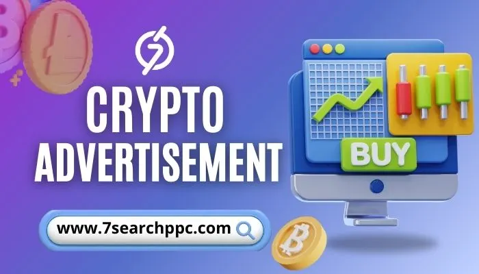 Crypto advertising concept