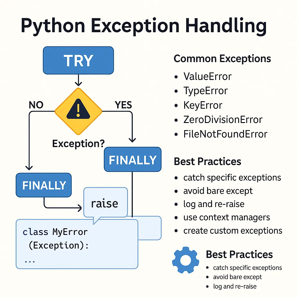 Error Handling Best Practices in Python — CodingNow Blog