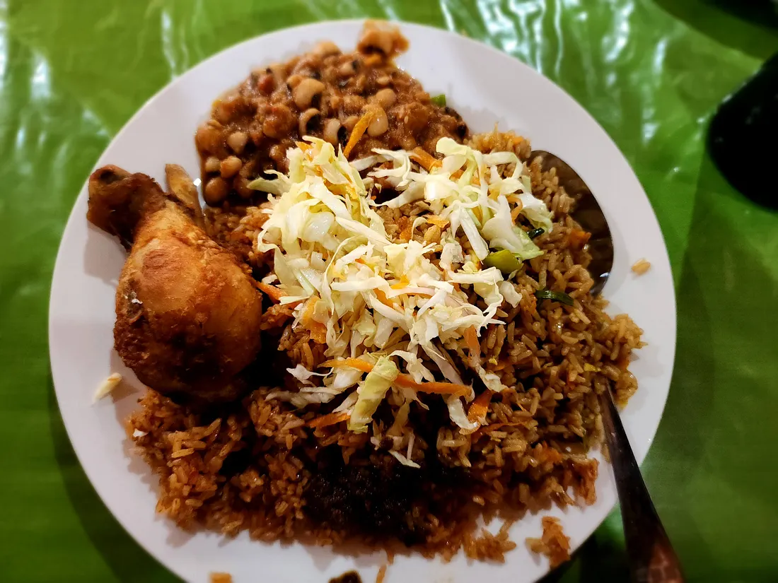 Not a patriotic citizen but Nigerian jollof is better than Ghana’s.