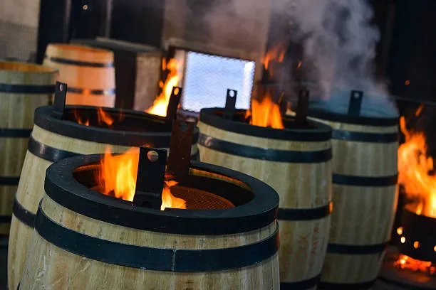Bordeaux wine barrel