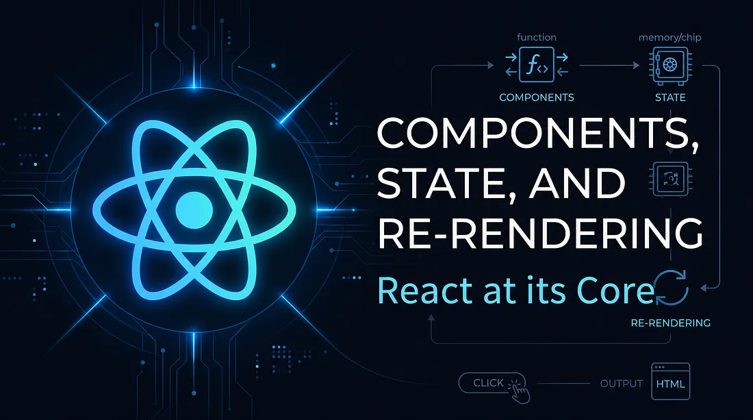 React at its Core: Components, State, and the Re-render