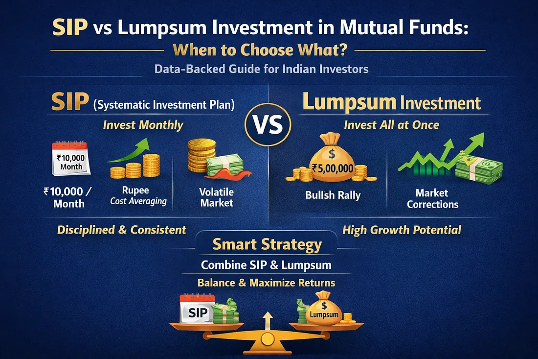 SIP vs lumpsum investment plan Delhi