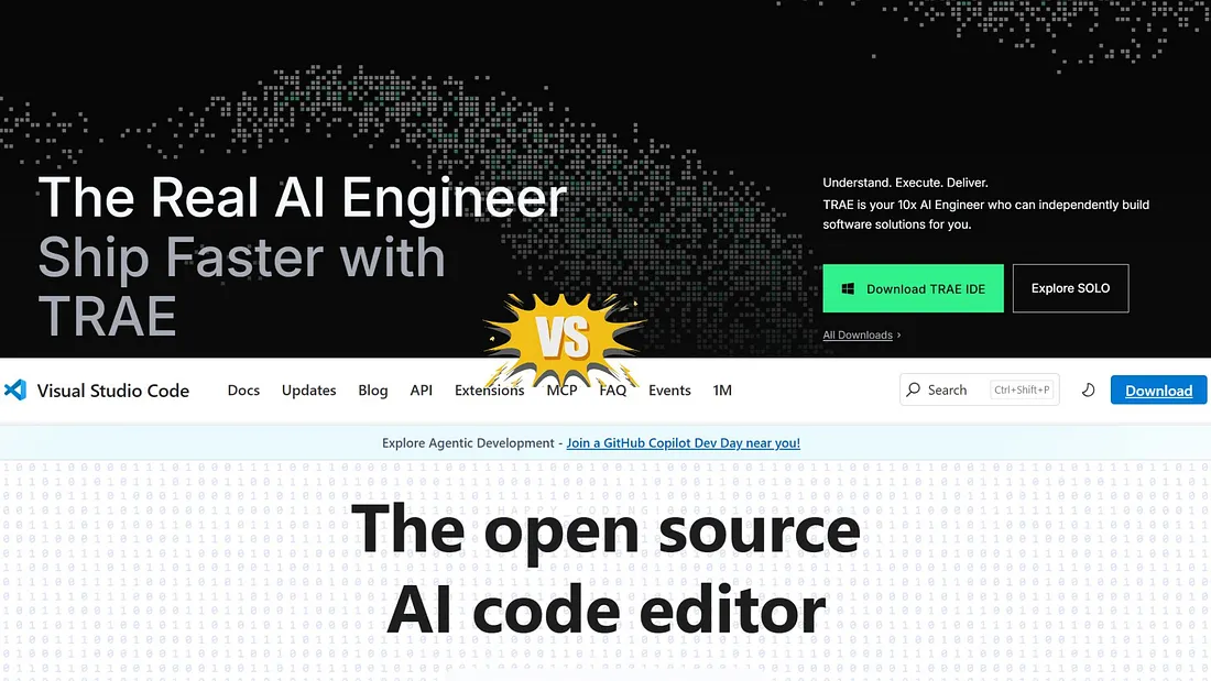 Trae vs VS Code: The Rising AI Code Editor That Might Change How You Build Software