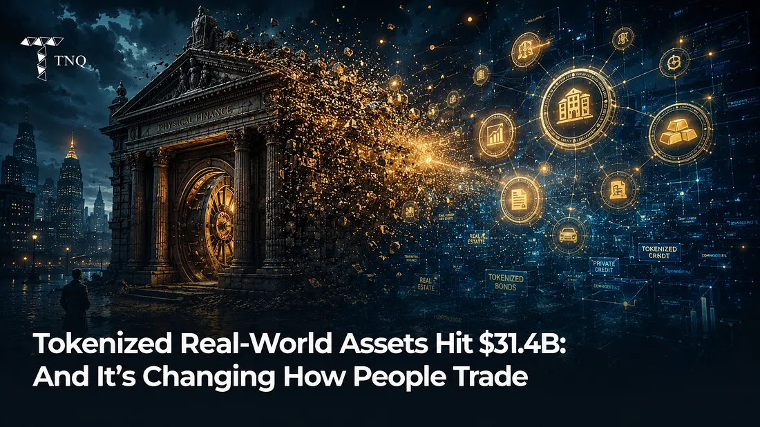 Tokenized Real-World Assets Just Hit $31.4 Billion — And It’s Changing How People Trade