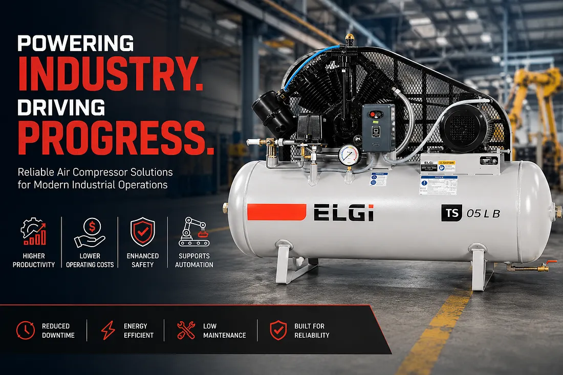 How Air Compressors Support Modern Industrial Operations – Afro Gulf