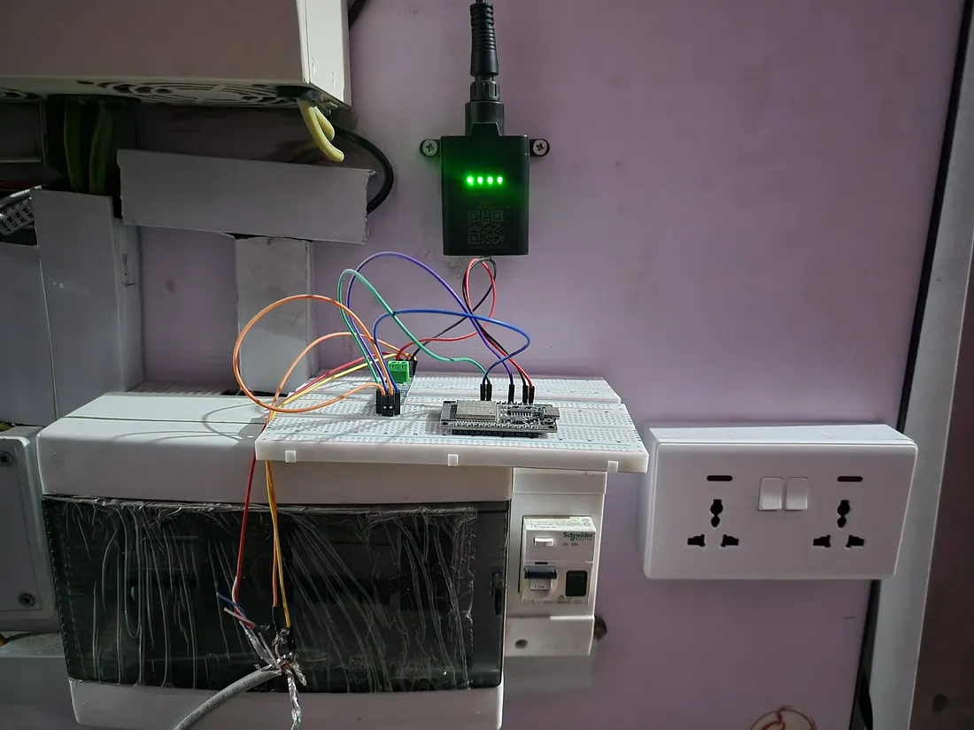 A little of my DIY era. A custom data logger I made for my solar inverter.