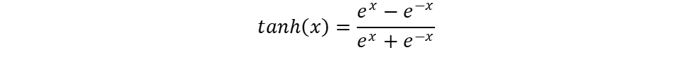 Tanh Formaula
