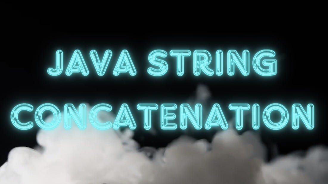 Java String Concatenation - 24blognews - Medium