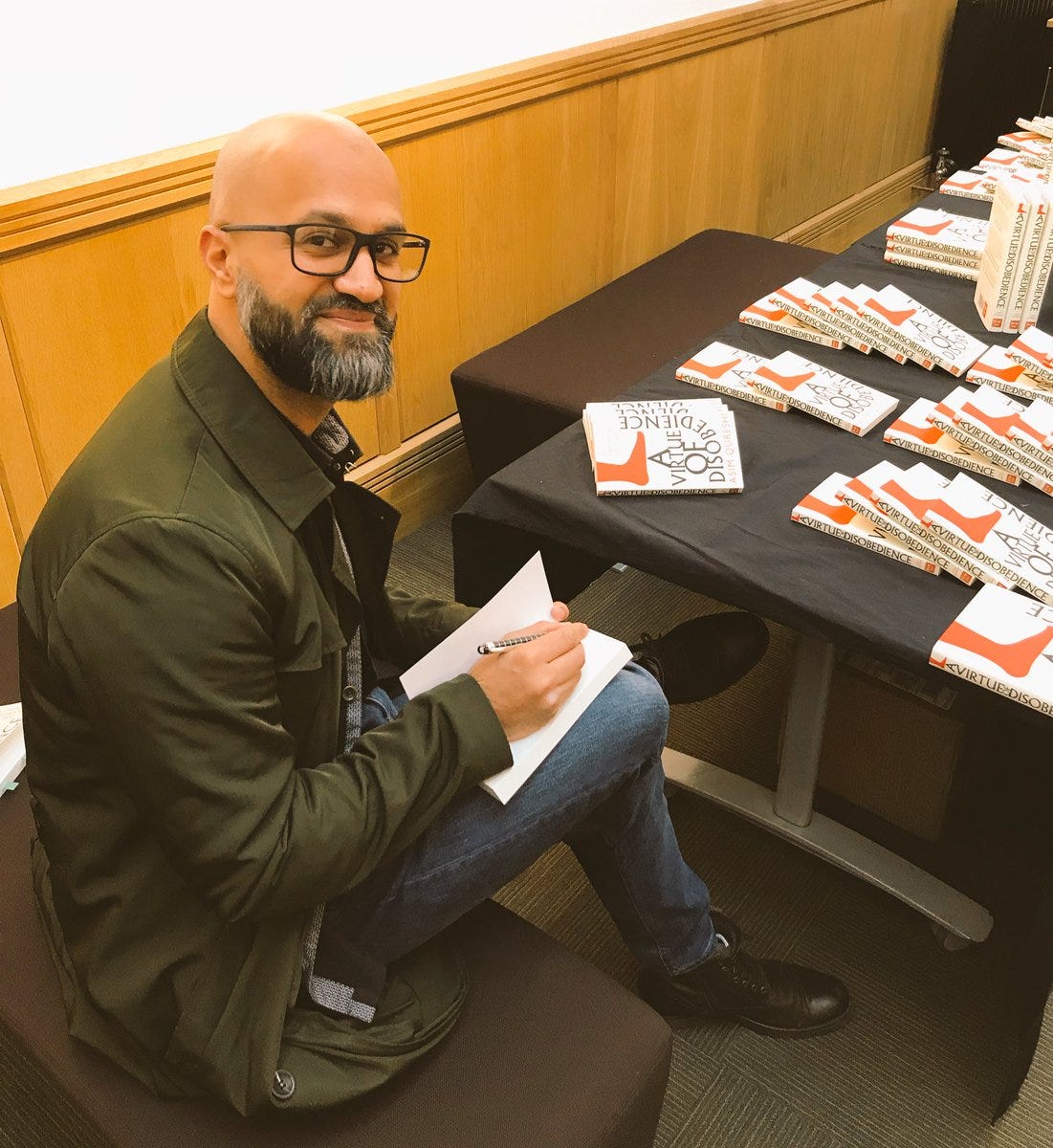 A Virtue of Disobedience An interview with Asim Qureshi by Faisal Ali Medium